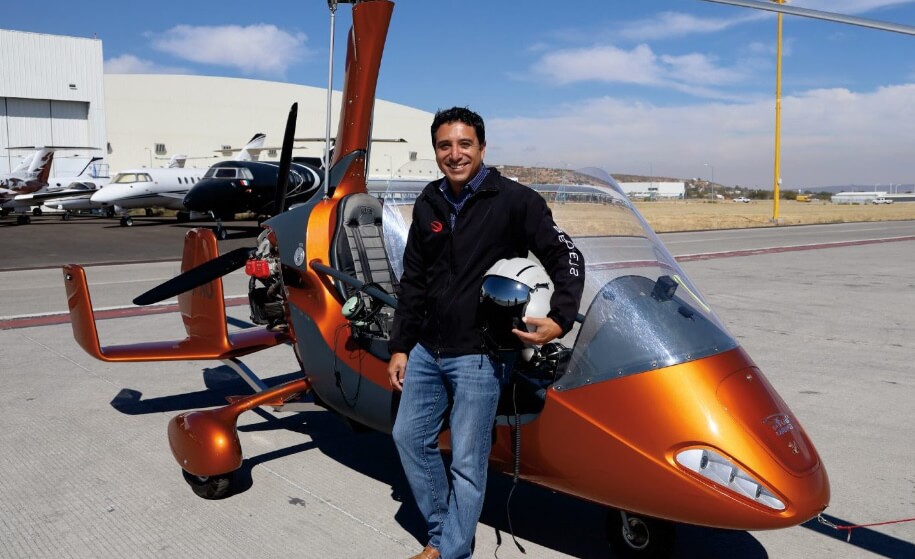 Bernardo Moreno estableció el primer taller privado de aeronaves en México