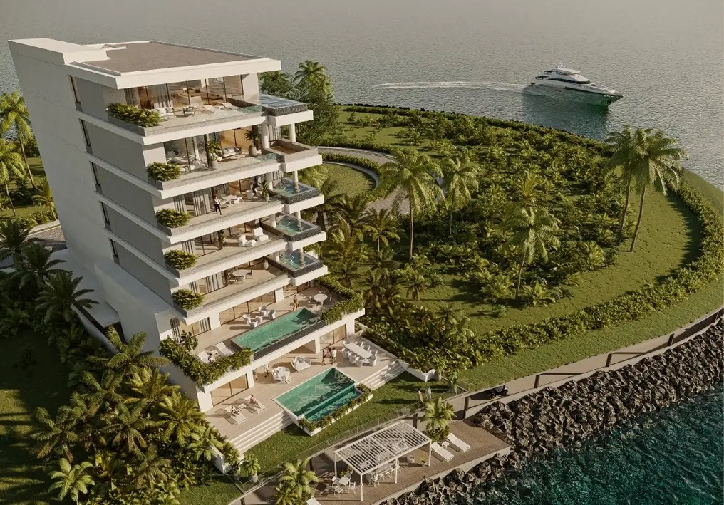 Apartamentos frente a la playa en Panamá para inversores de Costa Rica
